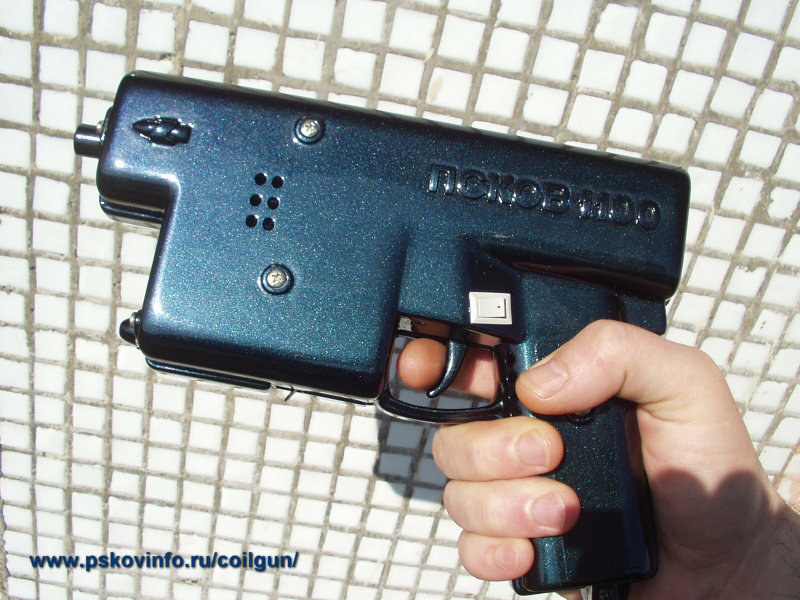 Coilgun. Гаусс пистолет Pskov 1100.